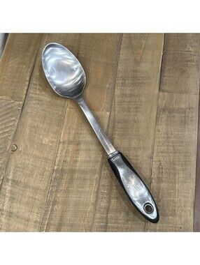 Serving spoon - stainless steel and silicone- OXO Good Grips 14”